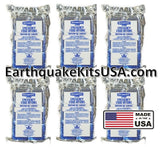 Mainstay Emergency Food 2400-cal Bars (Pack of 6) 12 Day Rations (36 Servings 3x400cal/per/day), Made in the USA by SOS Food Lab